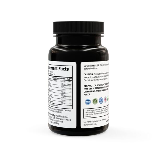 Magnesium and Zinc Supplement (90 Capsules) - Image 4