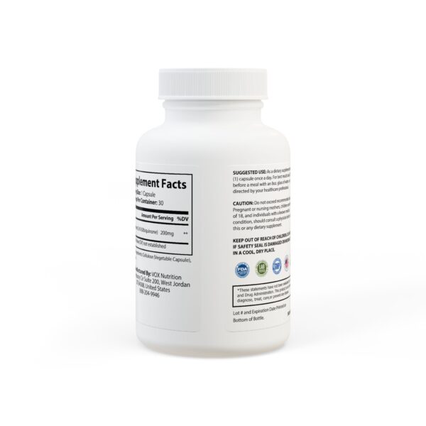 CoQ10 Supplement (Ubiquinone) (30 Capsules) - Image 4