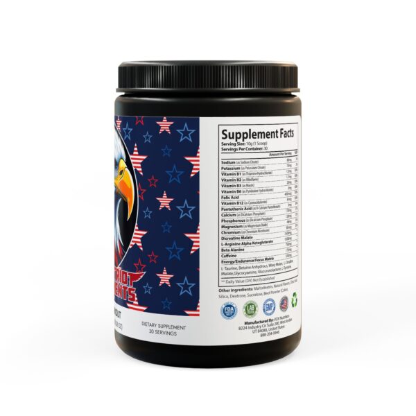 Watermelon Pre-Workout Supplement  (300g, 10.58oz) - Image 3