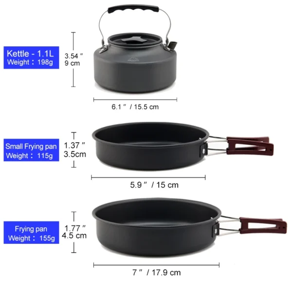 Outdoor Cookware Set - Image 3