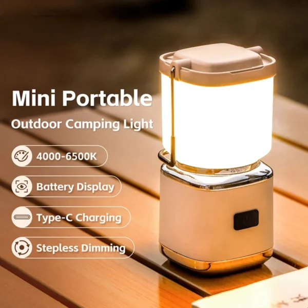 Rechargeable Portable Camping Light