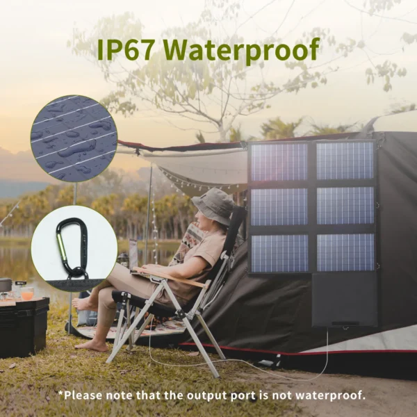 60W Foldable Solar Charger - Image 3