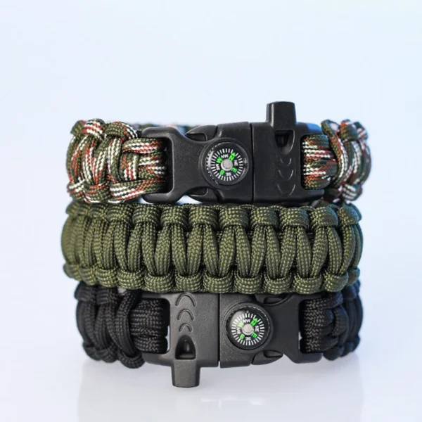 Multifunctional Paracord Survival Bracelet - Image 3