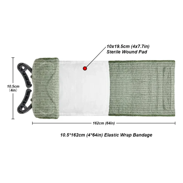 Emergency Bandage Dressing (4 or 6 in) - Image 2