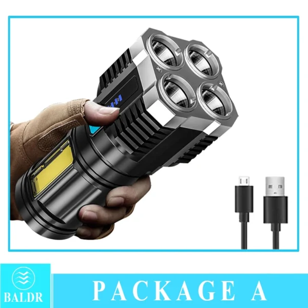 4-5 Core LED Flashlight - Image 8