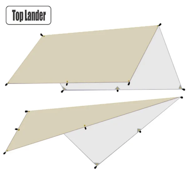 Waterproof Tarp Tent Shade - Image 12