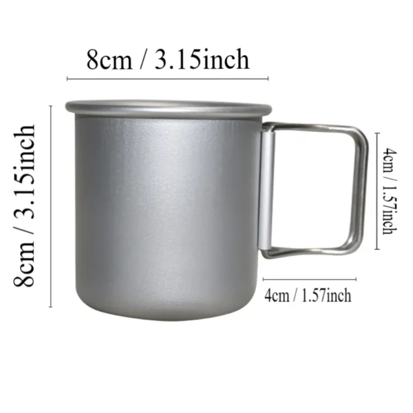 Aluminum Alloy Cup - Image 3