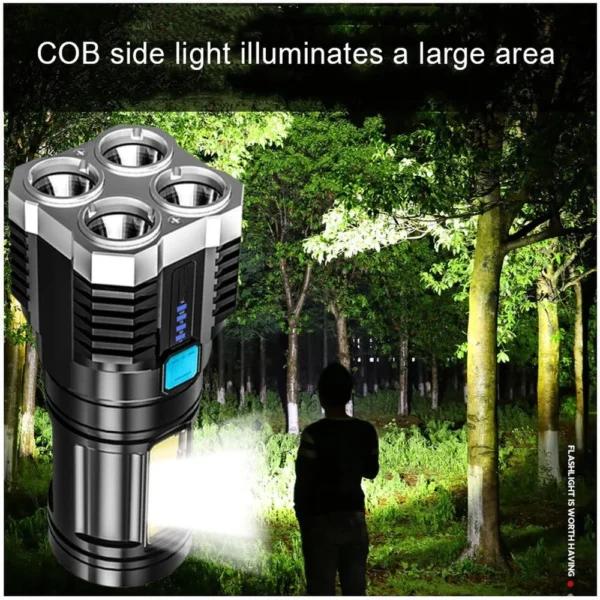 4-5 Core LED Flashlight - Image 3