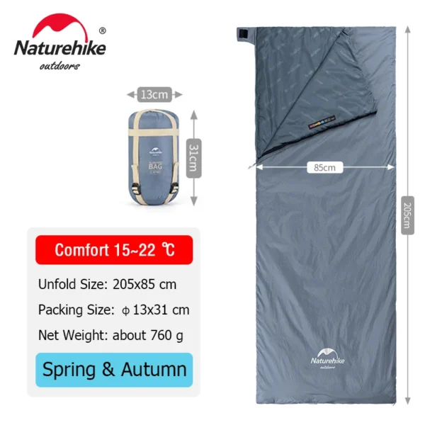 Naturehike LW180 Sleeping Bag - Image 12