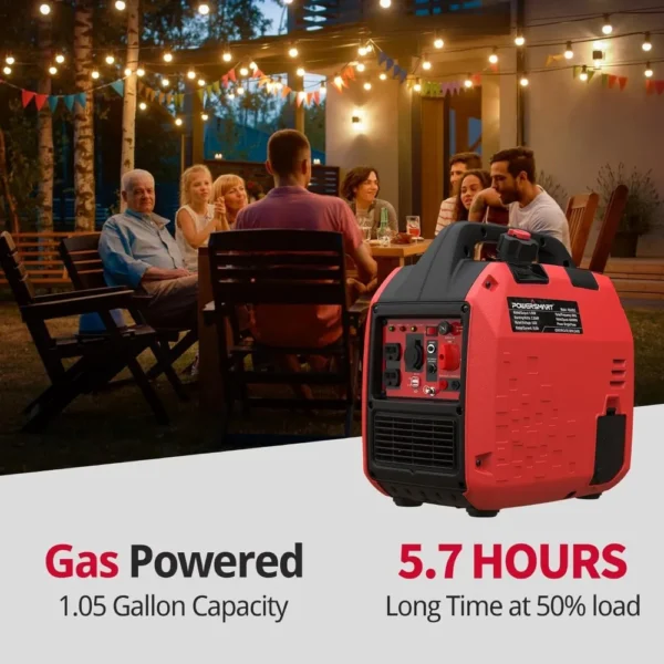 2500W Gas Powered Portable Inverter Generator - Image 5