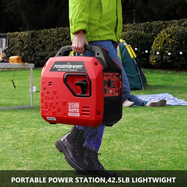 2500W Gas Powered Portable Inverter Generator - Image 6