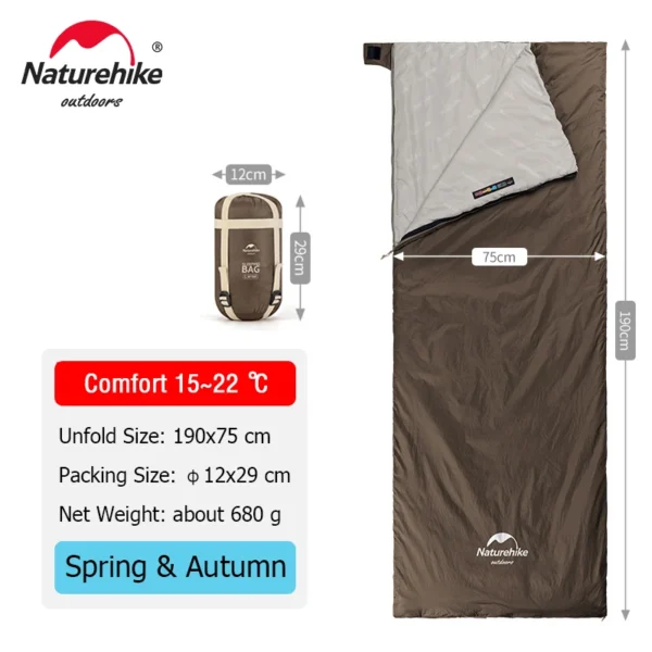 Naturehike LW180 Sleeping Bag - Image 10