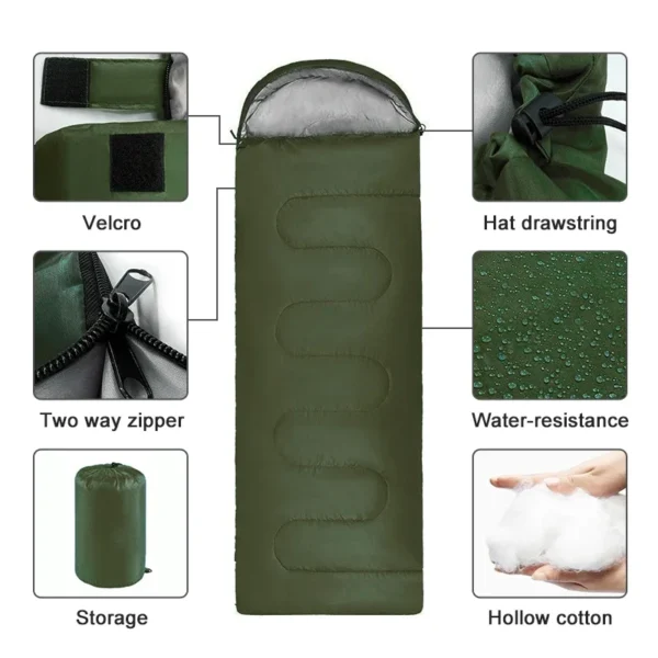 Lightweight 4 Season Sleeping Bag - Image 4