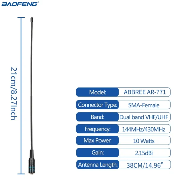 Dual Band SMA Female Antenna - Image 6