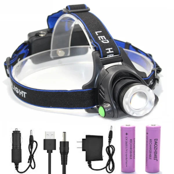 5000LM LED Rechargeable Headlamp