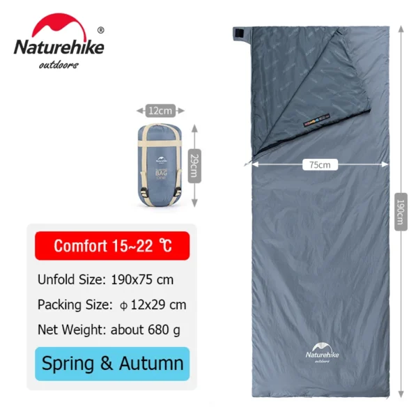 Naturehike LW180 Sleeping Bag - Image 9