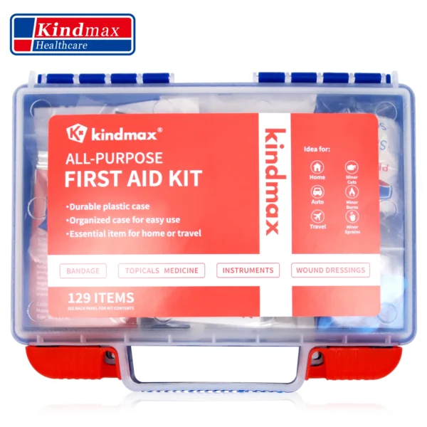 129 Piece First Aid Kit - Image 3