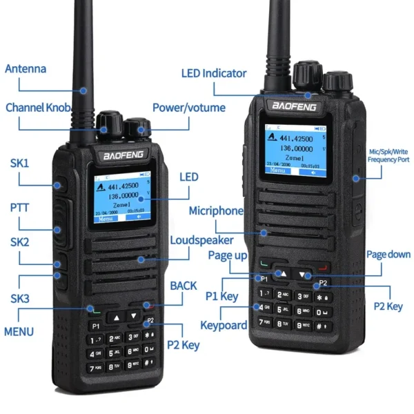 Baofeng DMR DM 1701 Radio - Image 4