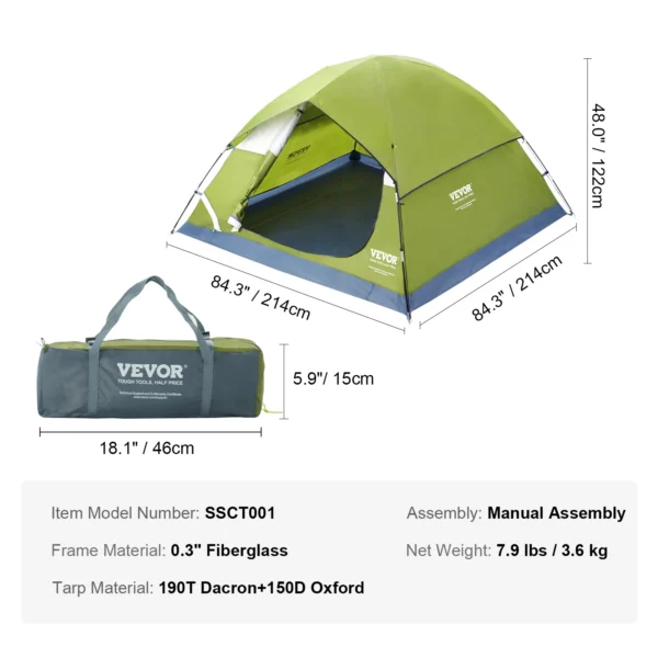 4-Person Pop Up Tent - Image 8