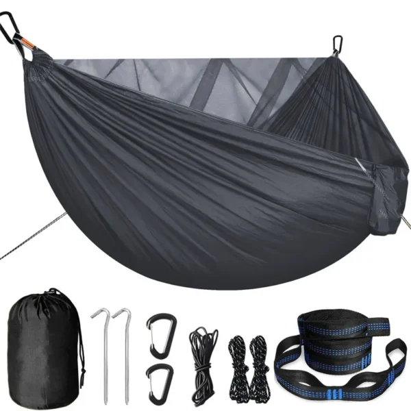 Portable Quick Setup Hammock with Mosquito Net - Image 8