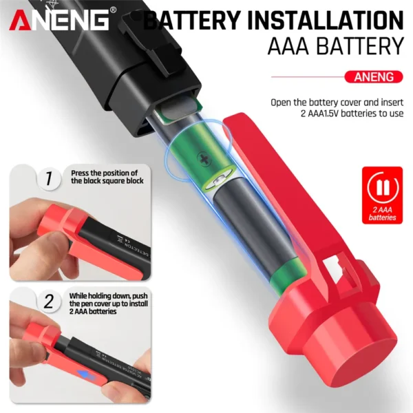 Non-Contact Digital Voltage Detector Pen - Image 5