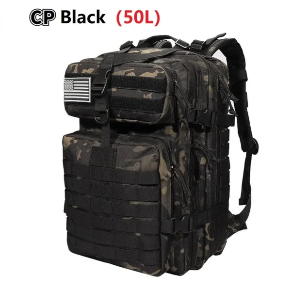 50L Waterproof MOLLE Backpack - Image 13