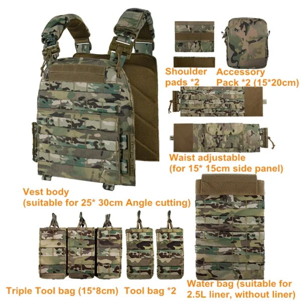 Tactical Plate Carrier Vest