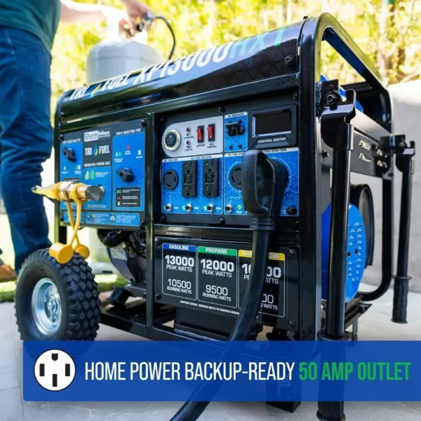 Portable Gas Generator with CO Alert (12000W or 13000W) - Image 5