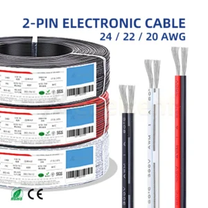 2-Pin Electrical Cable