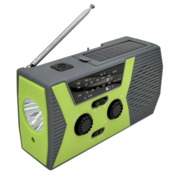 Emergency Solar Hand Crank Radio - Image 4